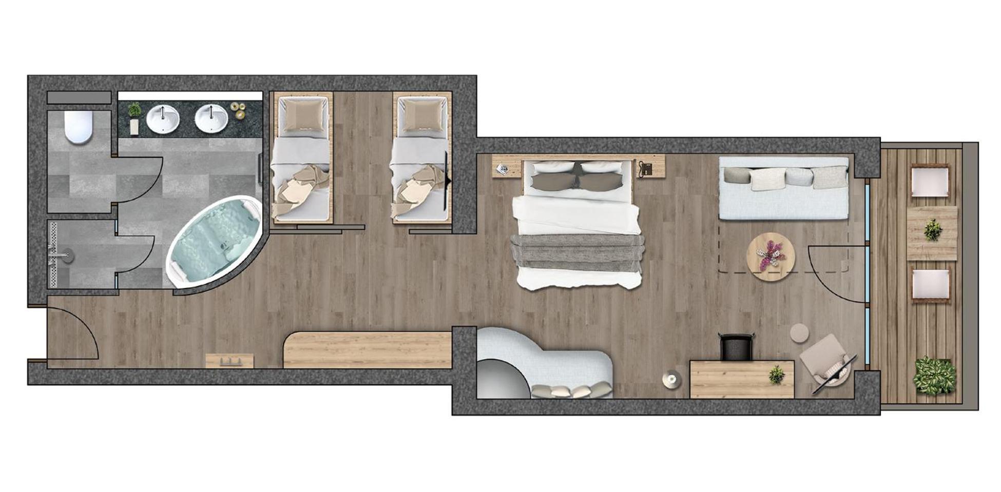 Hotel Der Unterschwarzachhof à Saalbach-Hinterglemm Chambre photo